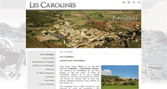 Desktop Screenshot of lescarolinesperatallada.com